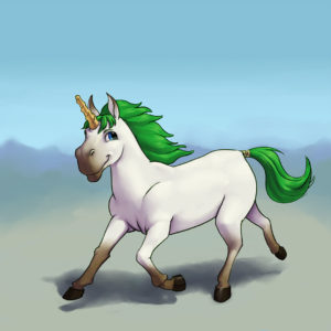 Green Maned Unicorn